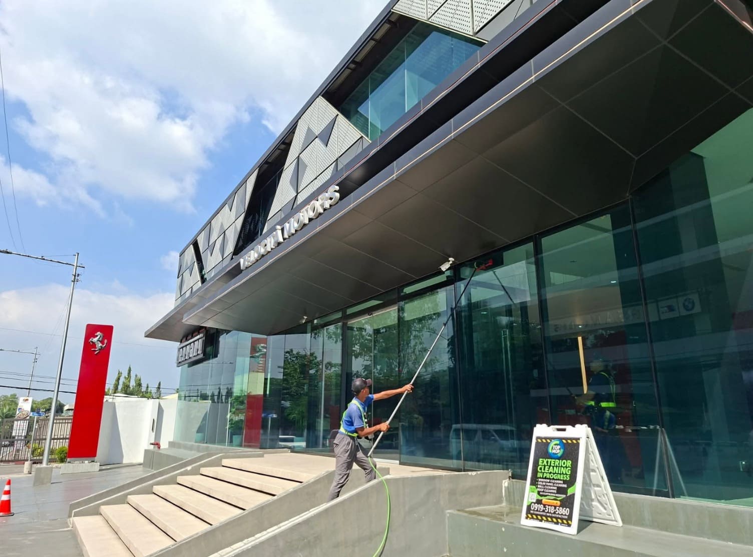 Ferrari Showroom Before